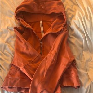 lululemon athletica Orange Hoodie